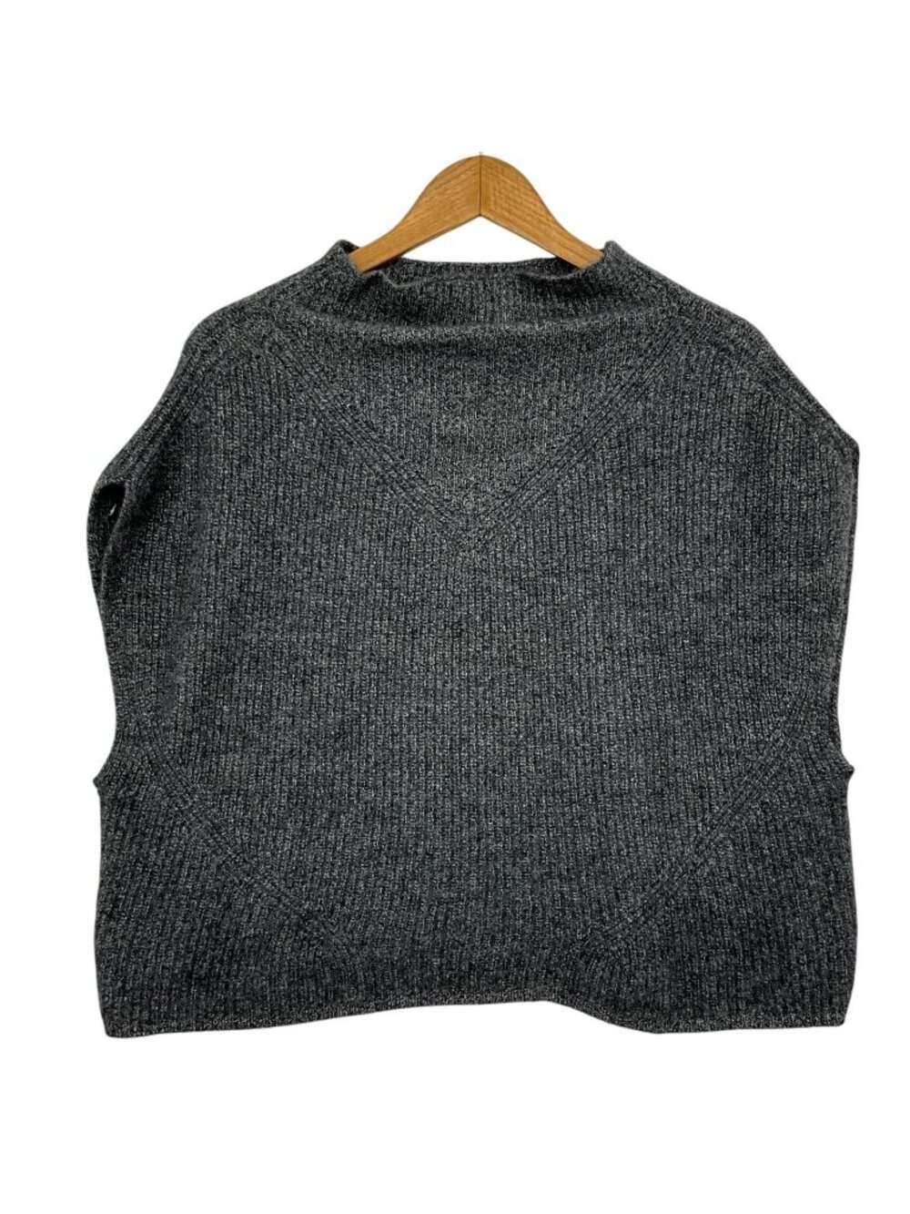 By Anthropologie Enza 100% Cashmere Poncho Sweater Vest Womens Large Pullover
